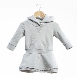 Baby Diesel Gray Hoodie Dress Outfit